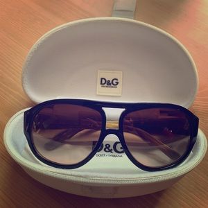 AUTHENTIC DOLCE & GABBANA Aviator Sunglasses